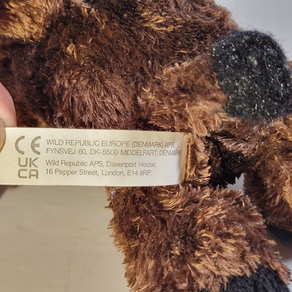 Wild Republic Plush Moose Toy, 7 Inch Stuffed Animal Brown Tan Very Soft - Picture 10 of 15